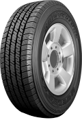 Close-up of the tread Bridgestone Dueler H/T 685 255/70 R18 113 T Jeep