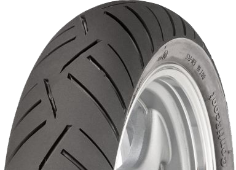 Close-up of the tread Continental ContiScoot 80/90-14 46 P Front TL