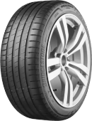 Close-up of the tread Bridgestone Potenza S005 315/30 R20 101 Y RUN ON FLAT FR, Ferrari SF90 Stradale