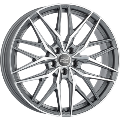 MSW 50 Grey Polished 8,00x18 5x114,30 ET45,00
