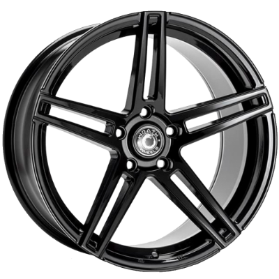 WRATH WHEELS WF-1 Black Gloss 9,00x18 5x120,00 ET40,00