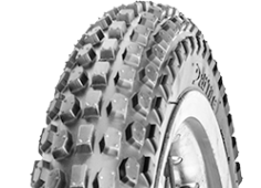 Close-up of the tread Deli Tire SB-149 2.25-19 30 P Front TT M/C