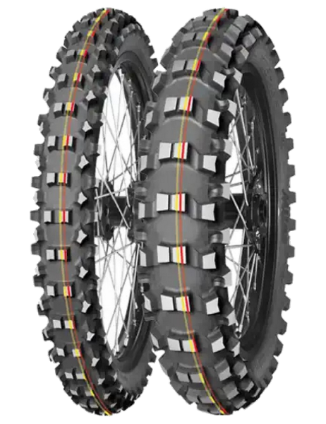 Mitas Terra Force - MX SM 100/100-18 59 M Rear TT NHS Red, Yellow