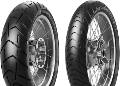 Close-up of the tread Metzeler Tourance Next 2 130/80 R17 65 V Rear TL