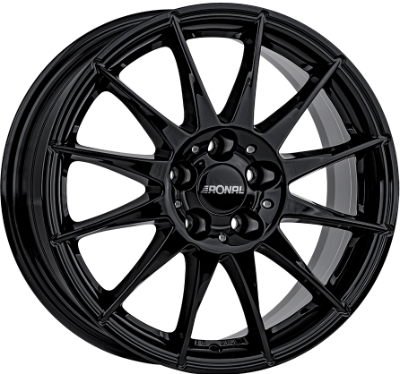 Ronal R54 Jetblack 7,00x17 5x108,00 ET49,00