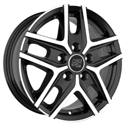 MSW 40 VAN Black Polished 6,50x16 5x160,00 ET55,00