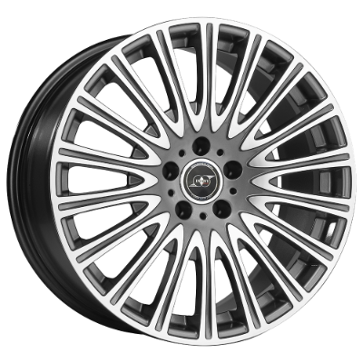 Infiny Individual STAR Gun Metal Machined 9,00x18 5x112,00 ET35,00