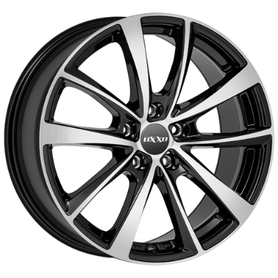 OXXO Vidorra Black Polished 6,50x16 5x112,00 ET50,00