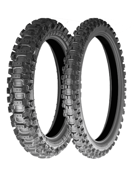 Bridgestone Battlecross X31 80/100-21 51 M TT CASTLE BLOCK, COOLING FIN