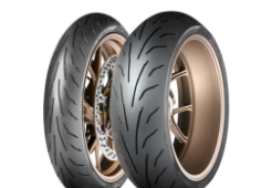 Close-up of the tread Dunlop Qualifier Core 200/50ZR17 (75 W) Rear TL