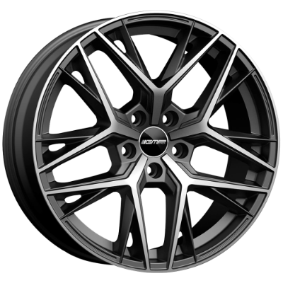 GMP Italia LUNICA Matt Anthracite Diamond 7,50x18 5x114,30 ET45,00