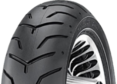 Close-up of the tread Dunlop D407 180/65 B16 81 H Rear TL H-D