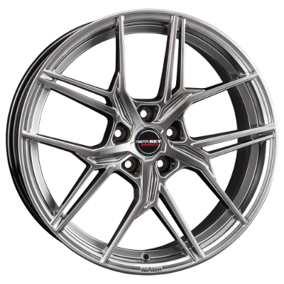 Borbet QX hyper black silver 8,00x19 5x108,00 ET50,00