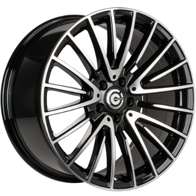 Carbonado Inex Black Polished 8,50x19 5x112,00 ET35,00