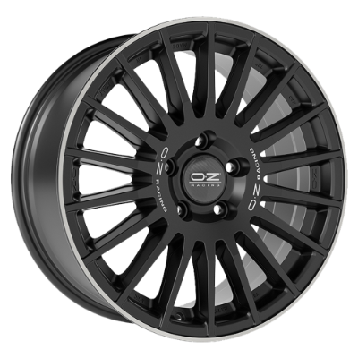 OZ RALLY DESERT MATT BLACK DIAMOND LIP 8,00x18 6x139,70 ET45,00