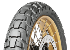 Close-up of the tread Dunlop Trailmax Raid 90/90-21 54 T Front TL M+S