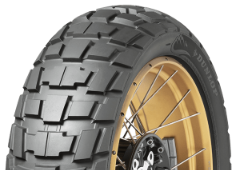 Close-up of the tread Dunlop Trailmax Raid 140/80-17 69 S Rear TL M+S