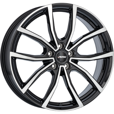 Autec Vidron Black Polished 6,50x16 5x108,00 ET45,00