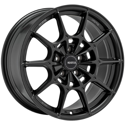 Sparco FF2 Matt Black 9,00x18 5x112,00 ET40,00