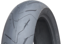 Close-up of the tread Deli Tire Razor XP SB-148 150/60-17 66 H Rear TL M/C