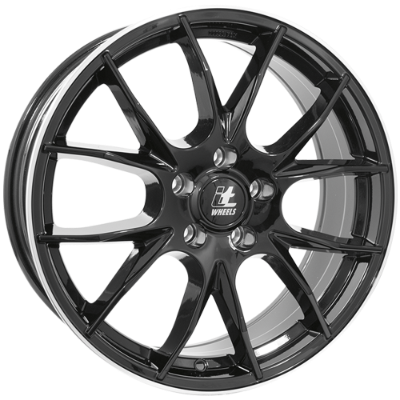 itWHEELS Kira Black Lip Polished 6,50x16 5x114,30 ET45,00