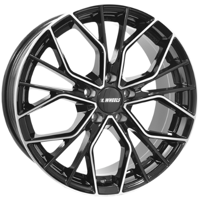 itWHEELS Tiara Black Polished 8,00x19 5x114,30 ET45,00