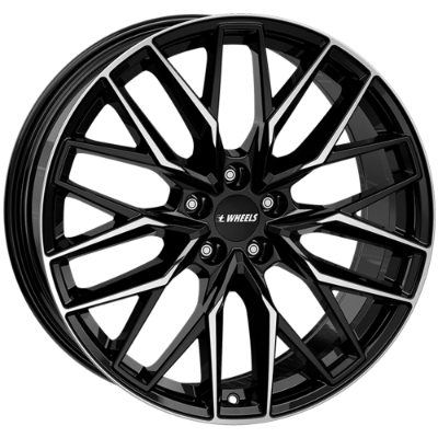 itWHEELS Xana Black Polished 8,00x19 5x108,00 ET45,00