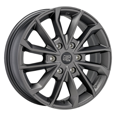 MSW 42 VAN Matt Dark Grey 6,50x17 6x120,00 ET50,00