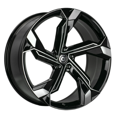 Carbonado Superstar Black Polished 8,00x18 5x112,00 ET35,00