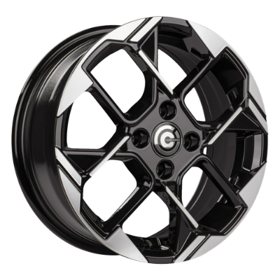 Carbonado Zombie Black Polished 6,00x15 4x100,00 ET40,00