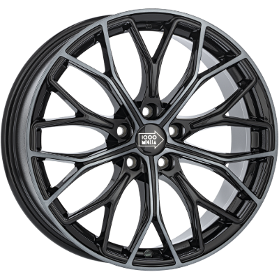 Mille Miglia MM1003 Black Dark Polished 8,00x18 5x108,00 ET45,00