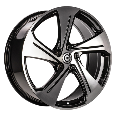 Carbonado Aqua Black Polished 8,00x18 5x112,00 ET45,00