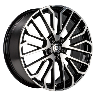 Carbonado Brilliant Black Polished 8,00x19 5x112,00 ET45,00