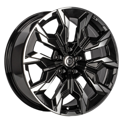 Carbonado Grand Black Polished 8,00x18 5x112,00 ET25,00