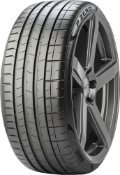 Close-up of the tread Pirelli P Zero (PZ4) 245/35 R20 95 Y XL, (+), Seal Inside, L.S.