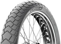 Close-up of the tread Michelin Anakee Adventure 2 120/70 R19 60 V Front TL/TT
