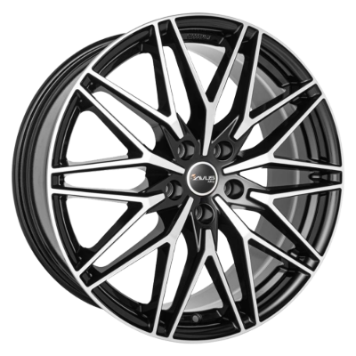 AVUS Racing AC-MB6 - Black Polished 8,00x19 5x112,00 ET29,00