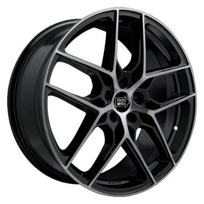 Mille Miglia MM1004 Dark Black Polished 7,50x17 5x112,00 ET45,00