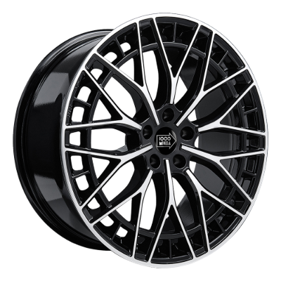 Mille Miglia MM1005 Black Polished 8,00x18 5x112,00 ET30,00