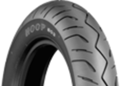 Close-up of the tread Bridgestone B 03 120/80-14 58 S Front TL