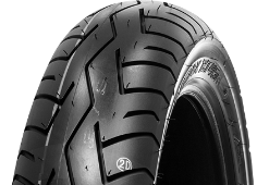 Close-up of the tread Bridgestone BT 45 4.00-18 64 H Rear TL M/C