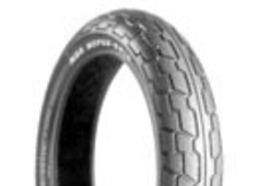 Close-up of the tread Bridgestone G 515 110/80-19 59 S Front TT M/C