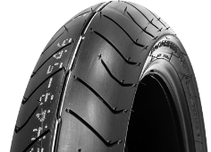 Close-up of the tread Bridgestone G 709 130/70 R18 63 H Front TL M/C