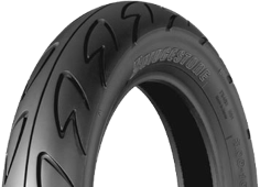 Close-up of the tread Bridgestone H 01 3.50-10 51 J Front/Rear TL