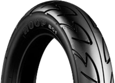 Close-up of the tread Bridgestone H 01 110/90-10 51 Front/Rear TL