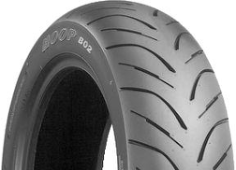 Close-up of the tread Bridgestone H 02 PRO 150/70-14 66 S Rear TL M/C