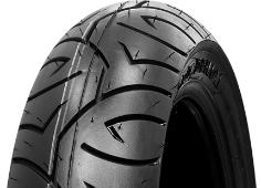 Close-up of the tread Pirelli Sport Demon 130/80-18 66 V Rear TL M/C