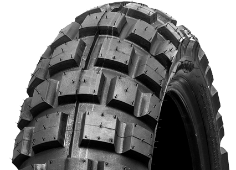 Close-up of the tread Continental TKC 80 Twinduro 150/70 B18 70 Q Rear TL M/C M+S