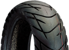 Close-up of the tread Duro HF912 90/90-10 50 J TL M/C