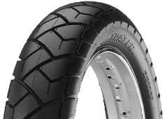 Close-up of the tread Maxxis M6017 90/90 R21 54 H Front/Rear TL M/C